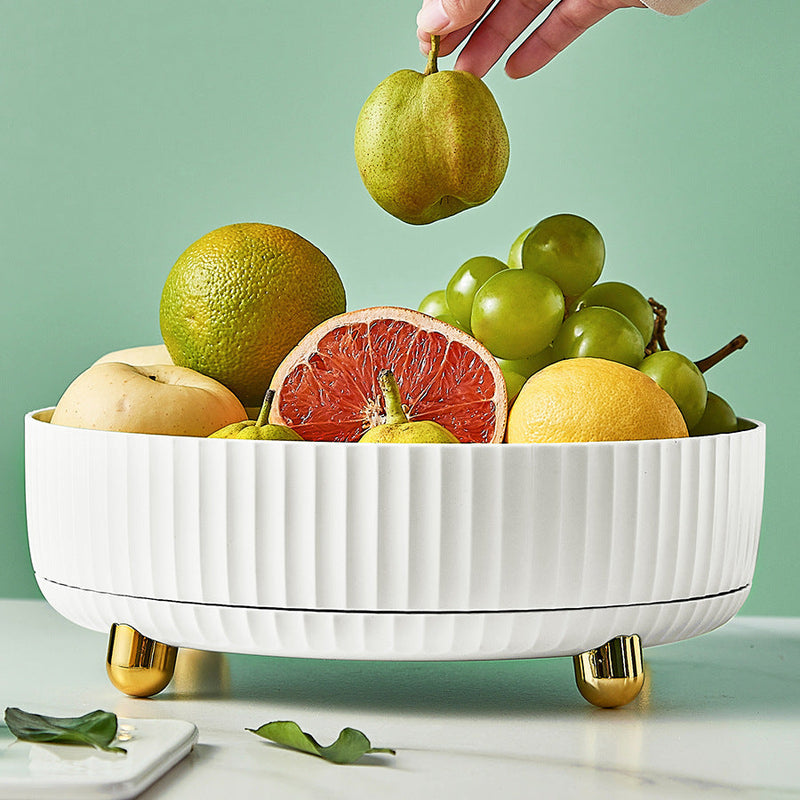 Plastic Cosmetics Rotating Storage Box Veloria