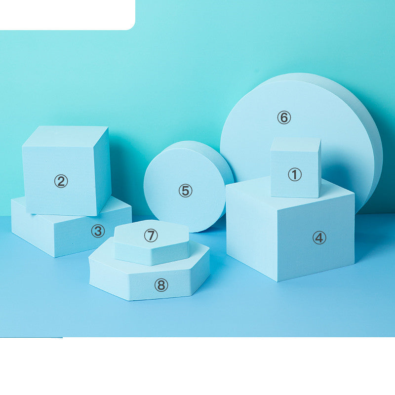 Geometric Cube Cosmetics Jewelry Shoot Decoration Veloria