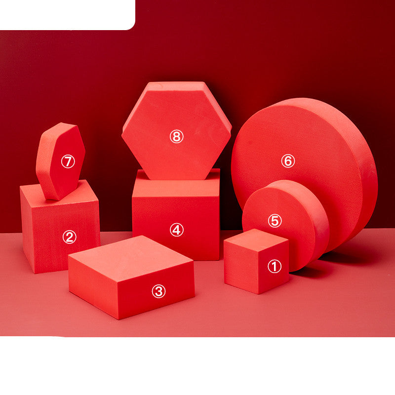 Geometric Cube Cosmetics Jewelry Shoot Decoration Veloria