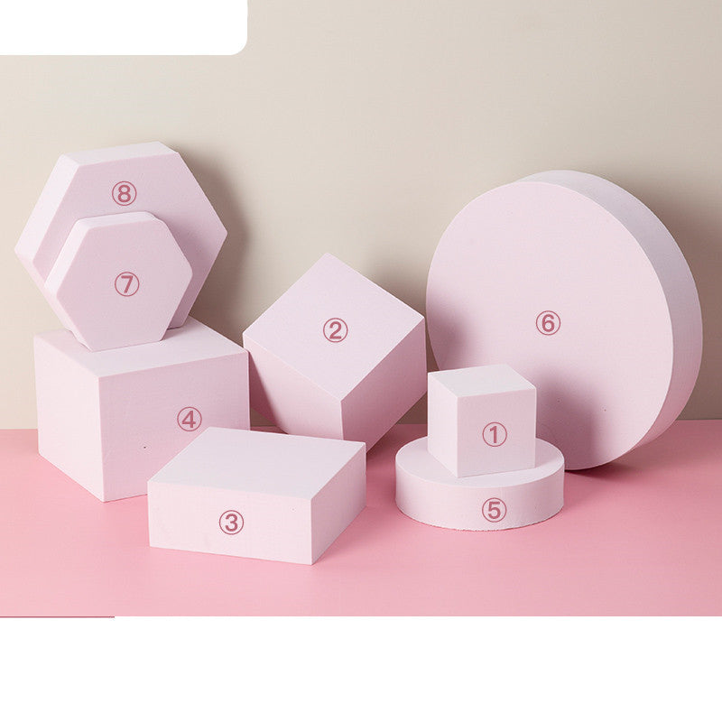 Geometric Cube Cosmetics Jewelry Shoot Decoration Veloria