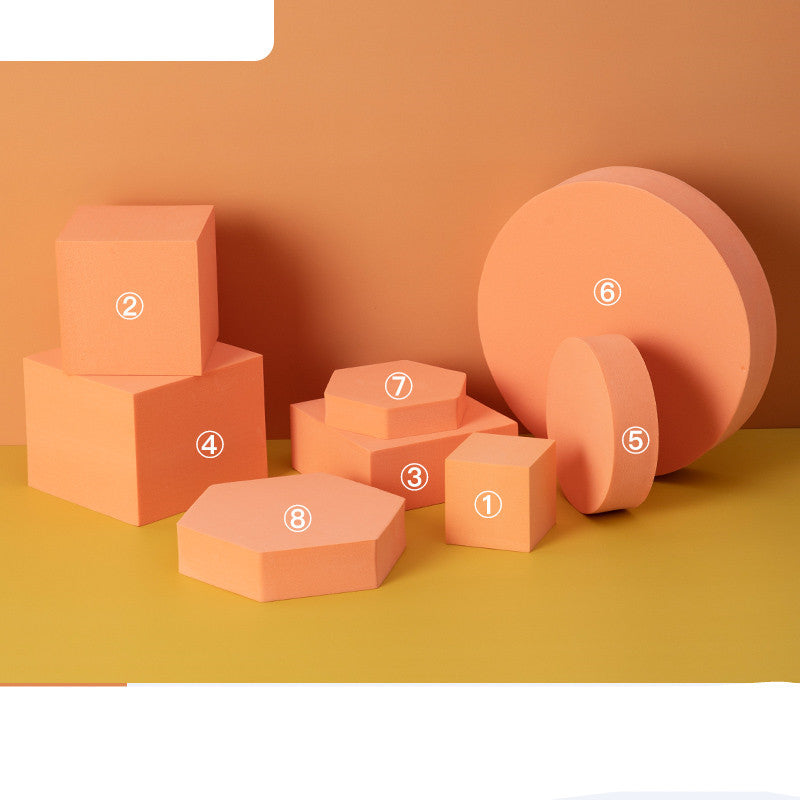 Geometric Cube Cosmetics Jewelry Shoot Decoration Veloria