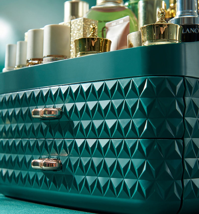 Desktop dustproof cosmetics storage box Veloria
