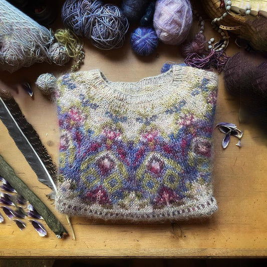 Womens Casual All-Match 3D Digital-Print Crew-Neck Top