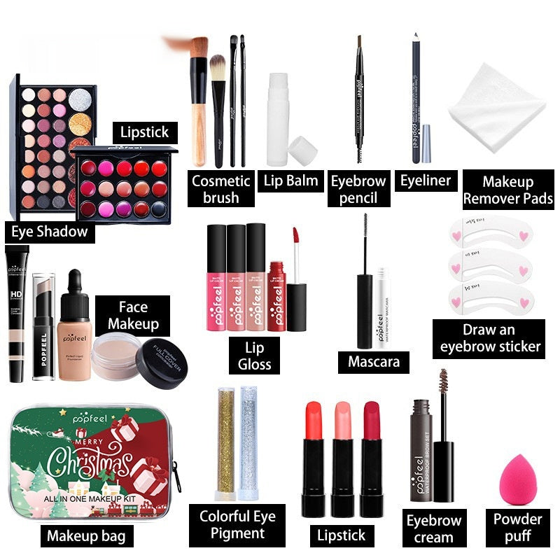 Christmas Cosmetics Suit Makeup Performance Veloria