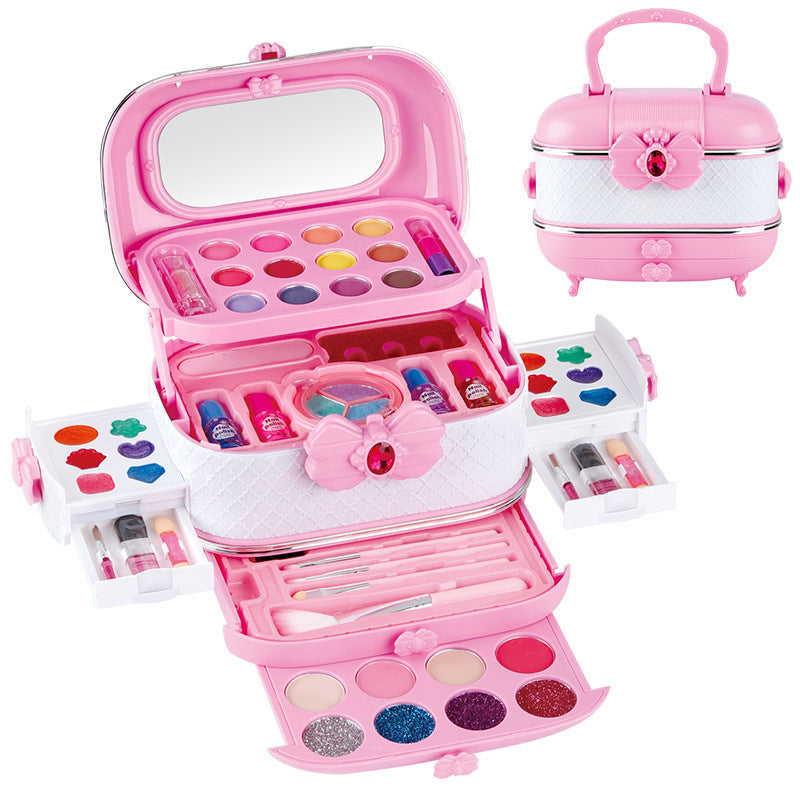 Cosmetics Cosmetics Refrigerator Children's Washable Makeup Play House Toys Veloria