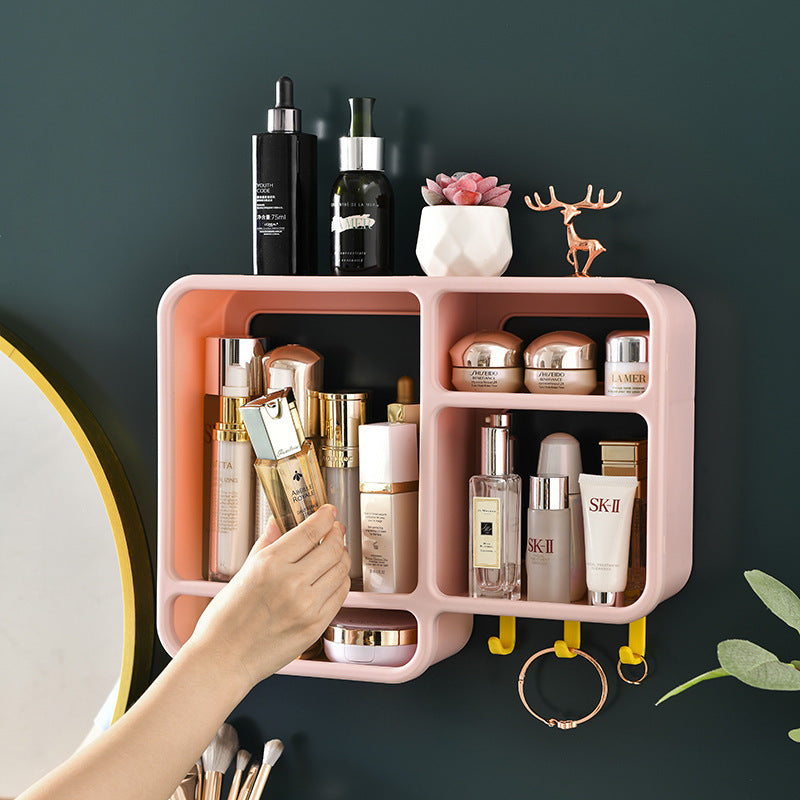 Cosmetics Dust-proof Wall Shelf Veloria