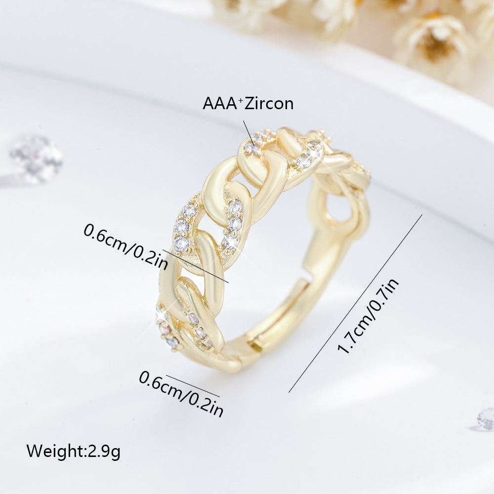 Ring Chain For Women Hand Jewelry