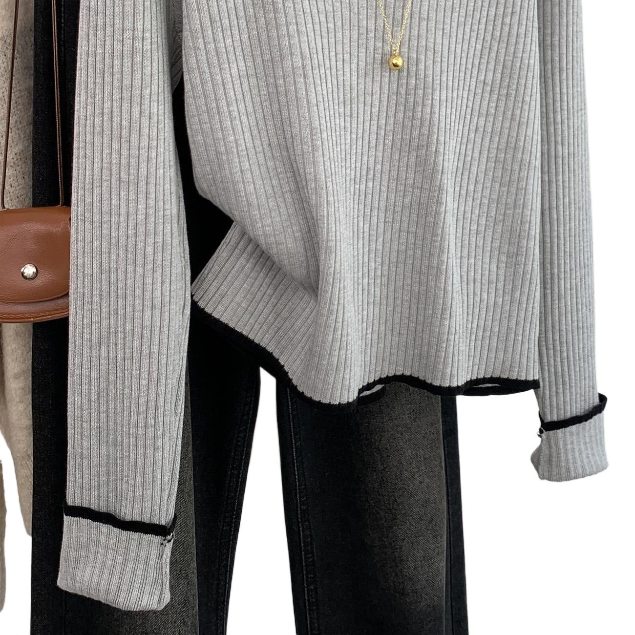 Tummy-covering Relaxed-fit Slimming Loose Top