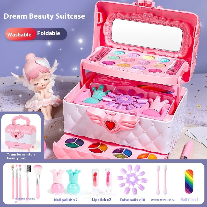 Girls' Cosmetics Suit Makeup Toys Veloria