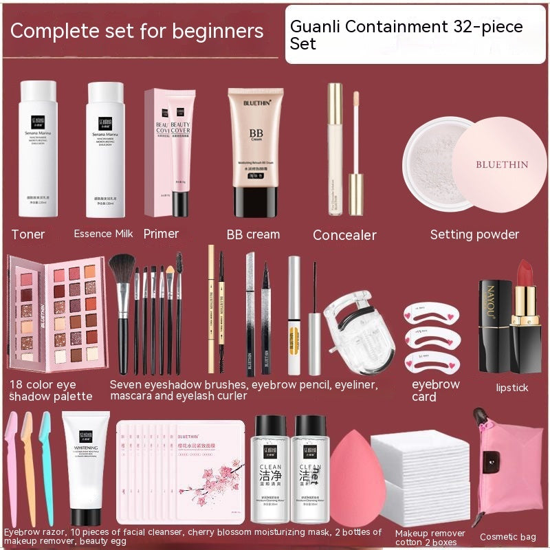 Cosmetics Suit Makeup Full Set Veloria