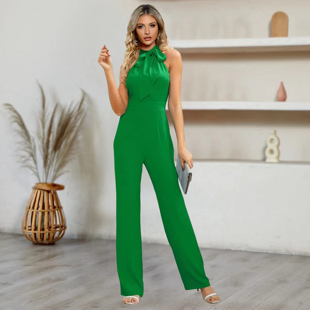 Intelligent-style Women's Polyester Jumpsuit Veloria
