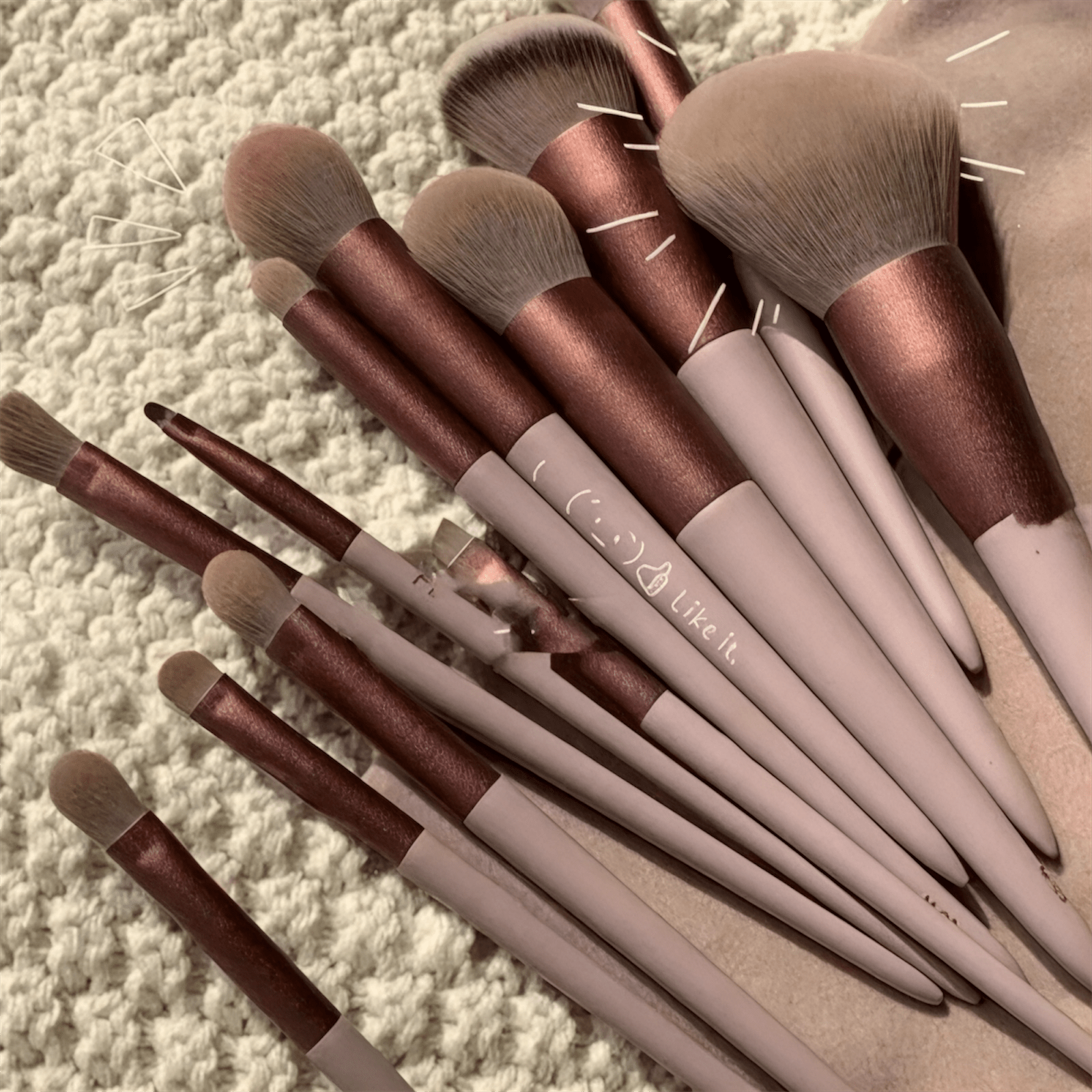 makeup brushes