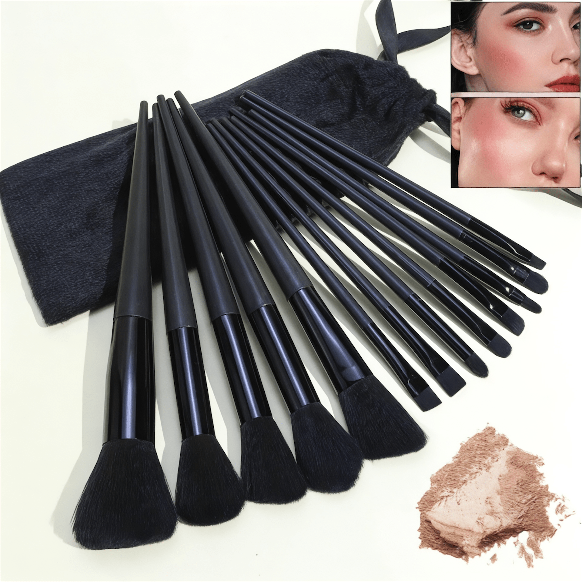makeup brushes