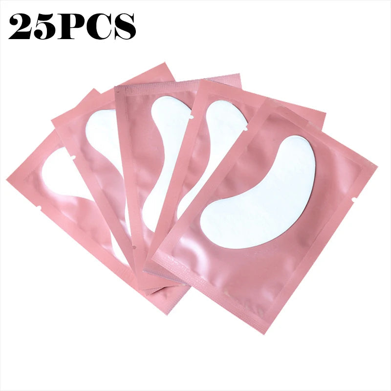 50 Pieces Of Hydrogel Eyelash Patch Grafting Eyelashes Isolating Pad Eyelash Patch Beauty  Moisturizing Eye Mask for Long-lastin Veloria