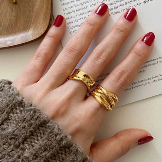 925 Sterling Silver Rings for Women Men Couple Minimalist Handmade Simple Interware Ring Party Jewelry Gift Prevent Allergy Veloria