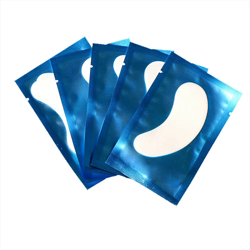 50 Pieces Of Hydrogel Eyelash Patch Grafting Eyelashes Isolating Pad Eyelash Patch Beauty  Moisturizing Eye Mask for Long-lastin Veloria