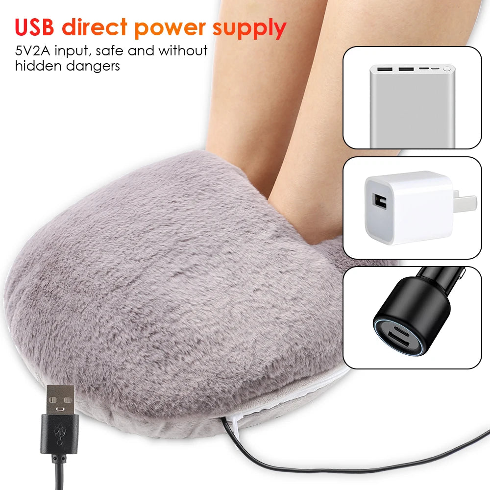 USB Electric Foot Warmer with Heating Pad Veloria