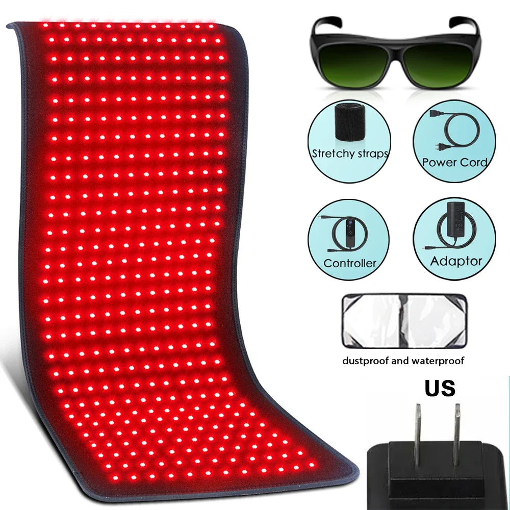Upgraded Red Light Therapy Heating Pad Veloria