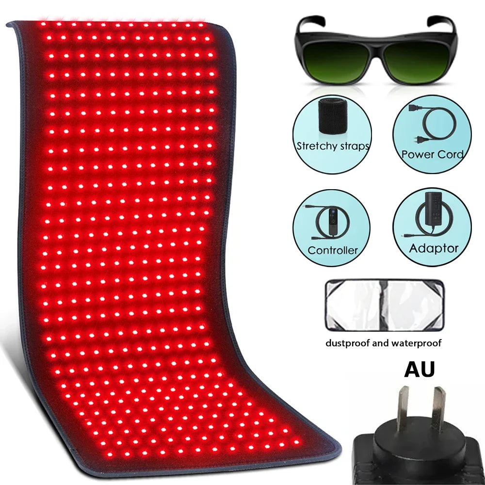 Upgraded Red Light Therapy Heating Pad Veloria