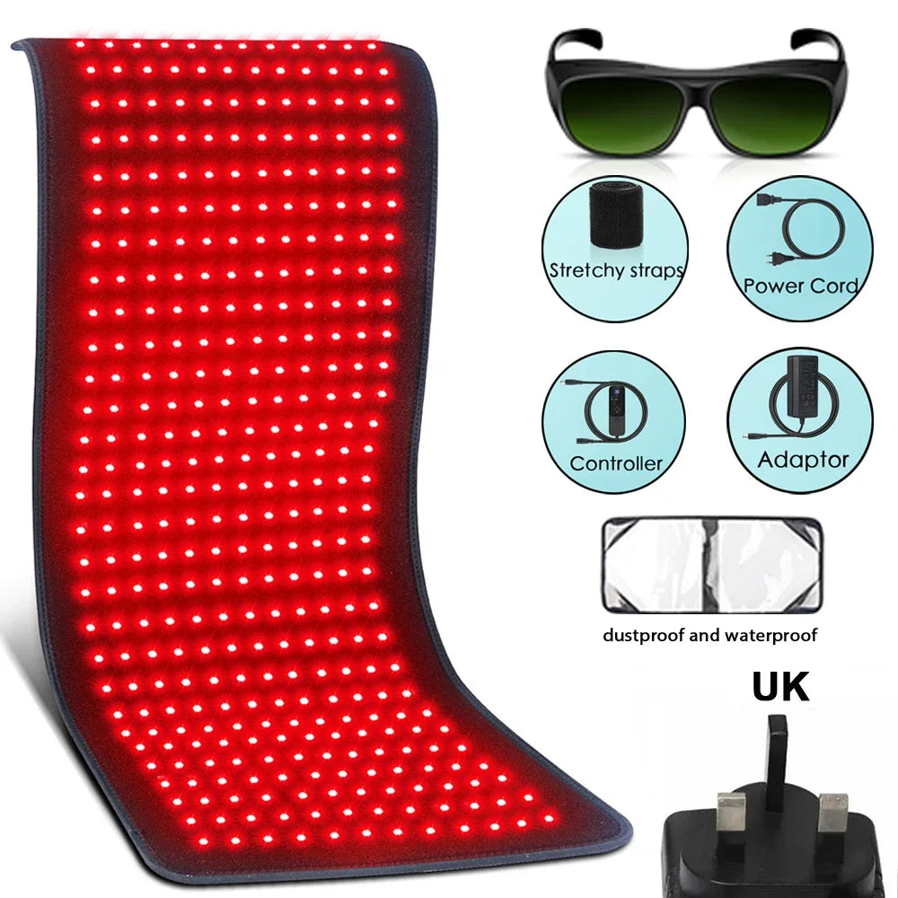 Upgraded Red Light Therapy Heating Pad Veloria