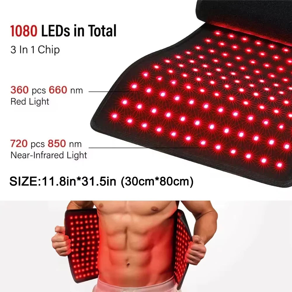 Upgraded Red Light Therapy Heating Pad Veloria