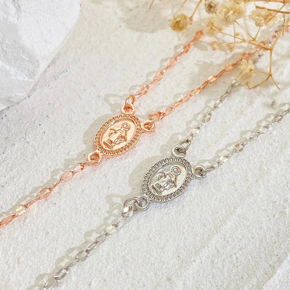 Fashion Christian Cross Necklace For Women Religious Rosary Pendant Gold Silver Color Chain Choker Female Jewelry Accessories Veloria