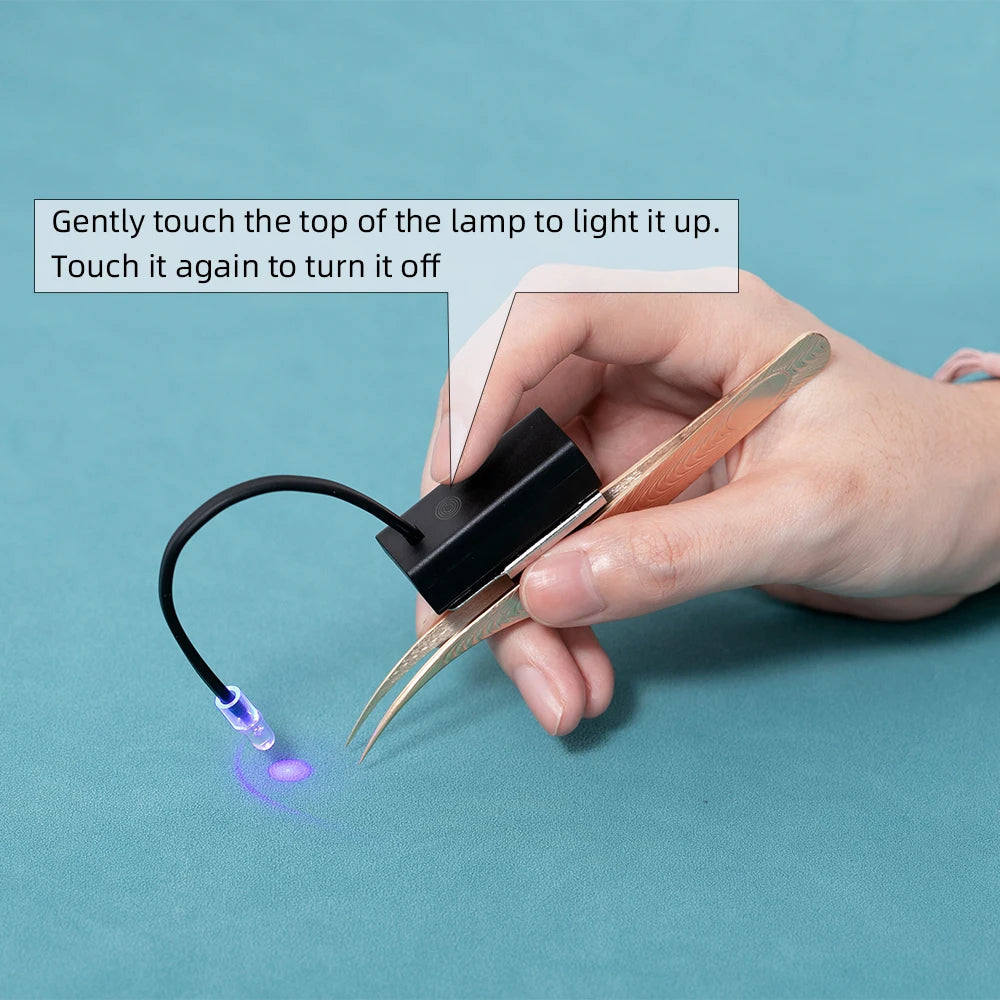 Pinky Leem Handheld UV LED Lash Tweezer Lamp Veloria