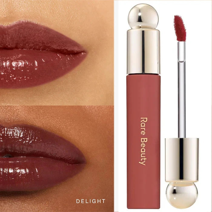 Rare Beauty Soft Pinch Tinted Lip Oil Stain Lip Gloss Delight Hope Happy Wonder Liquid Blush Makeup Cosmetics Face Eye Blusher Veloria