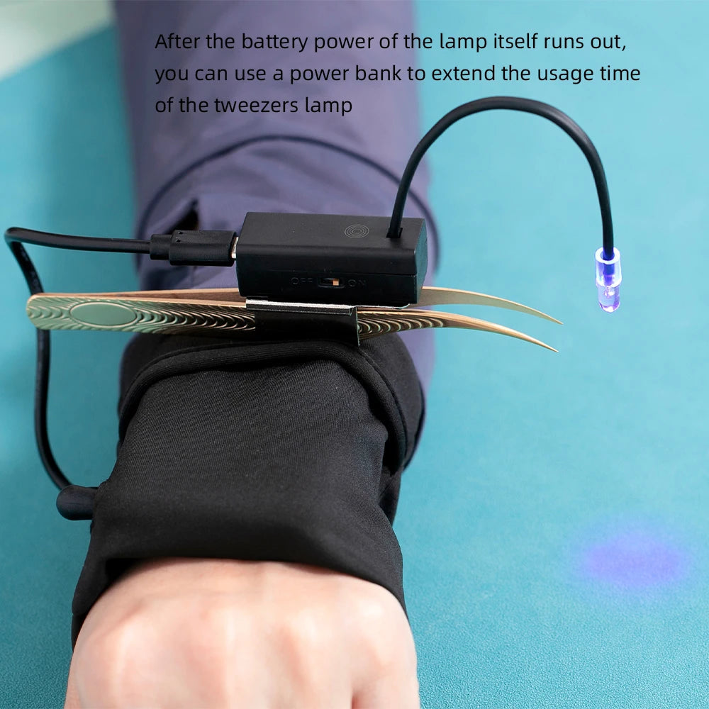 Pinky Leem Handheld UV LED Lash Tweezer Lamp Veloria