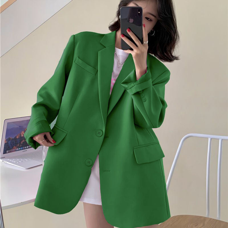 Trendy Korean-style Sophisticated Relaxed Casual And Versatile Top Veloria