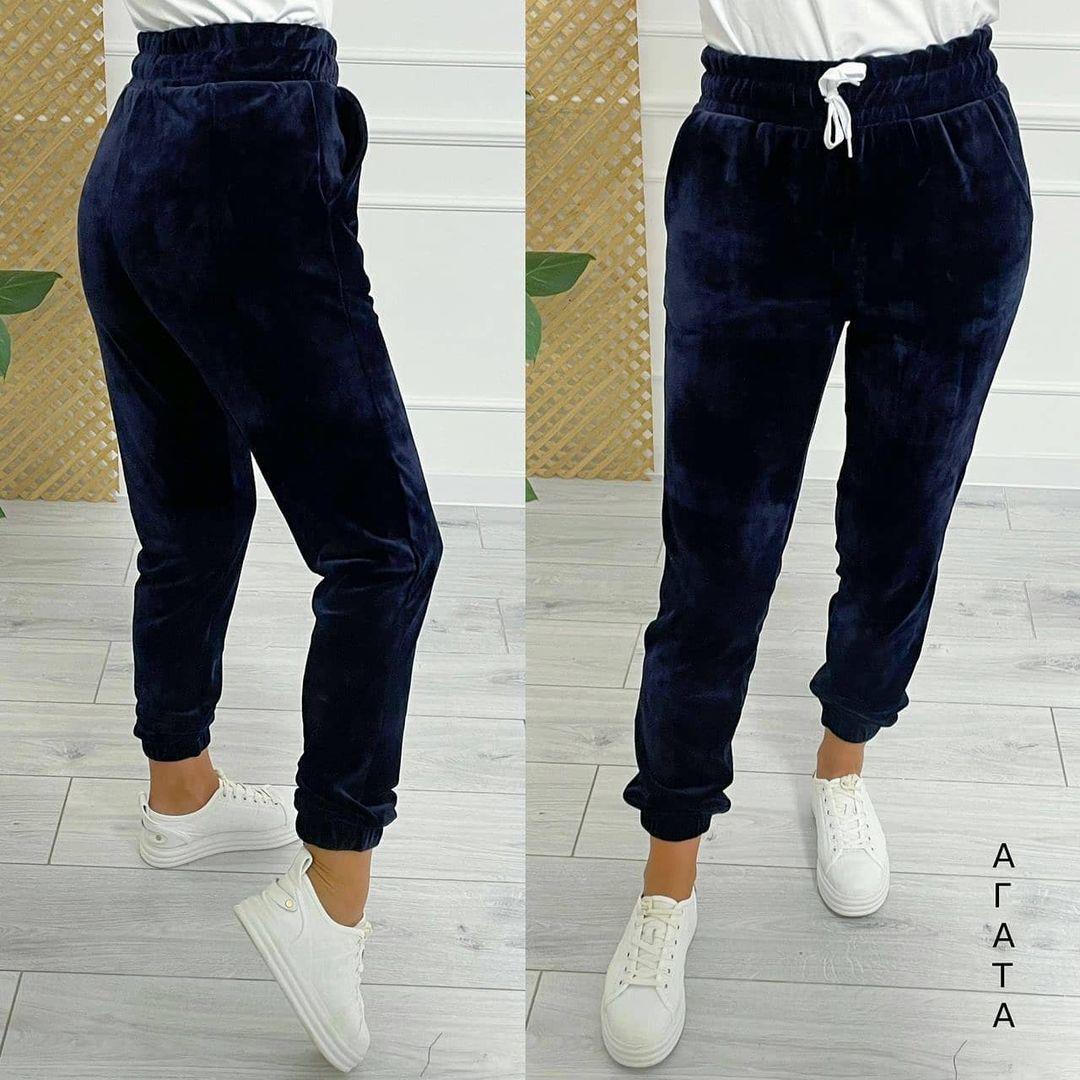 Versatile Women's Jogger Pants With Elastic Waistband And Drawstring, Korean-style Velvet Casual Pants, Sportswear Veloria