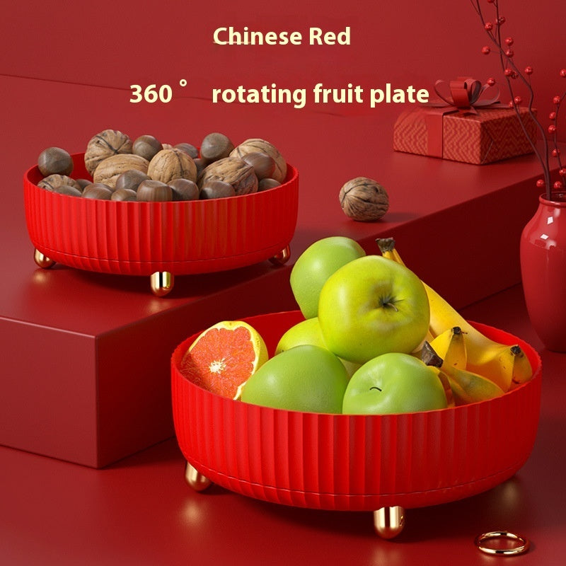 Plastic Cosmetics Rotating Storage Box Veloria